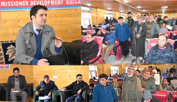 DC Kulgam, listens & takes detailed review of ATR of grievances raised in previous events