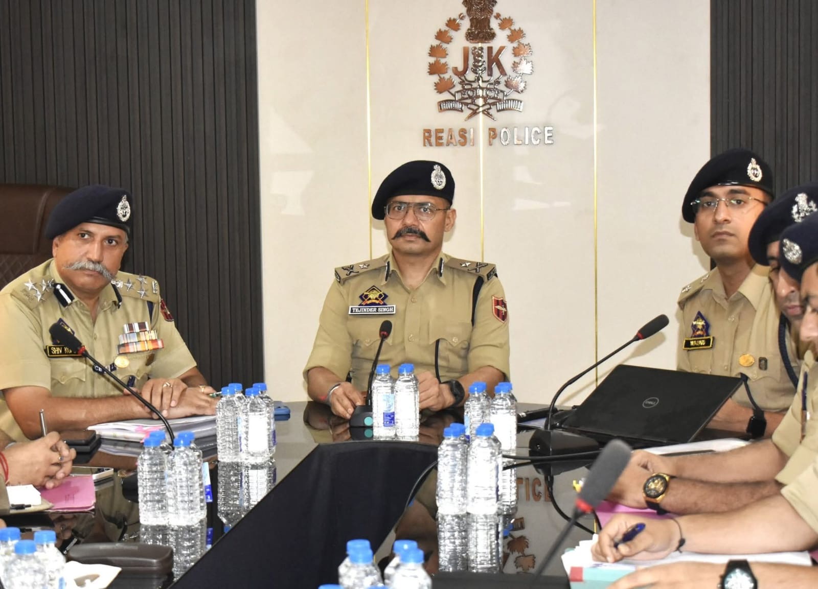 'IGP Jammu reviews security preparedness of district Reasi'