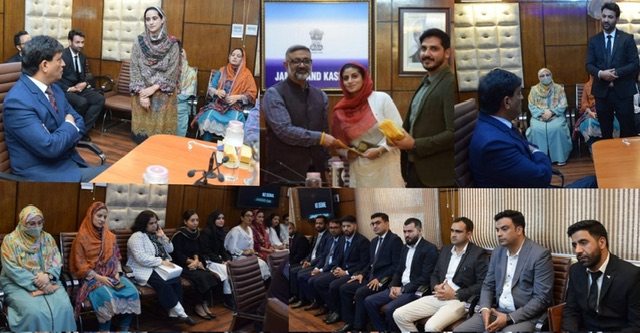 CS J&K interacts with newly appointed ALRs/DLOs 