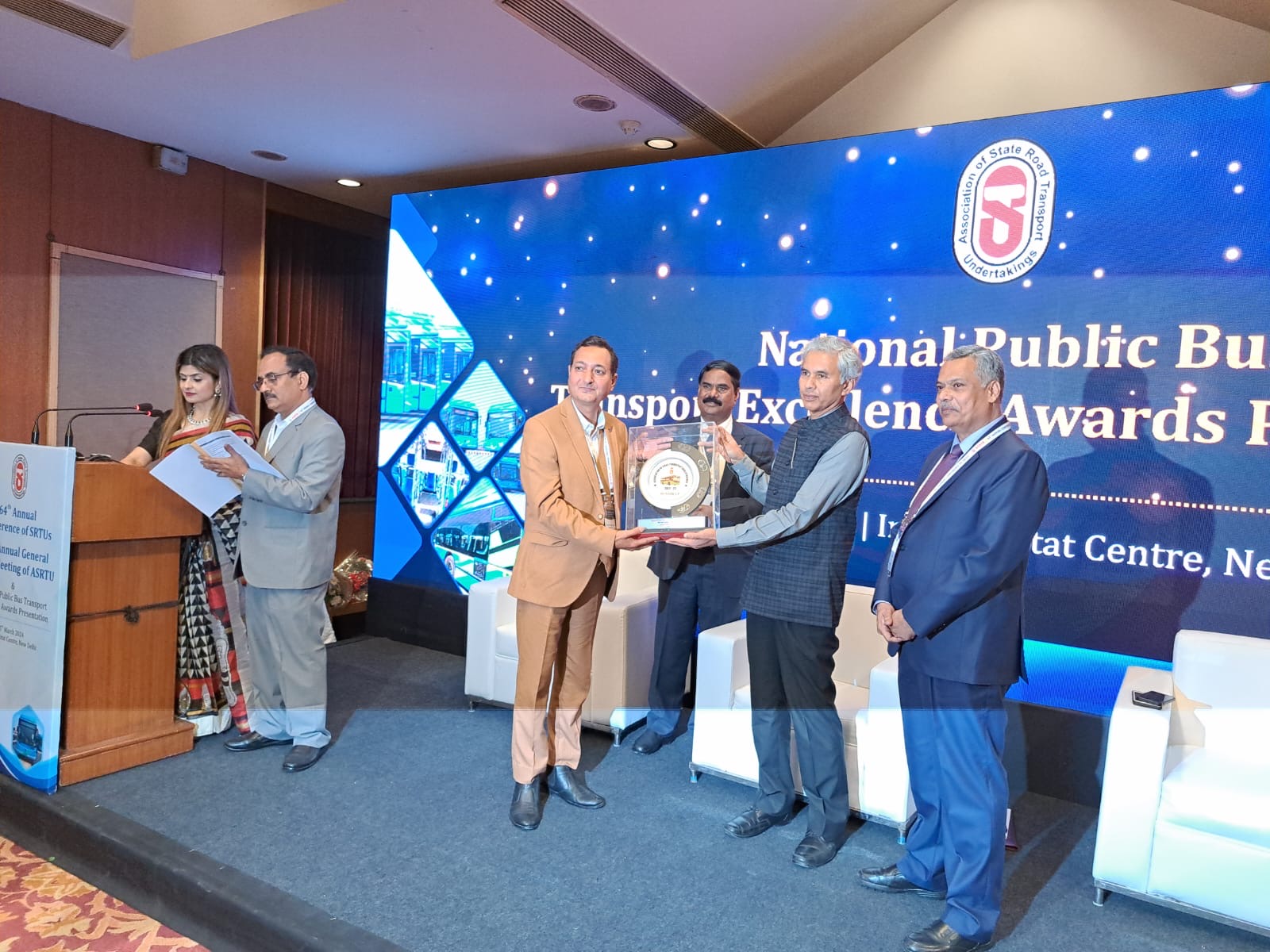 MD JKSRTC gets Runner up Award 