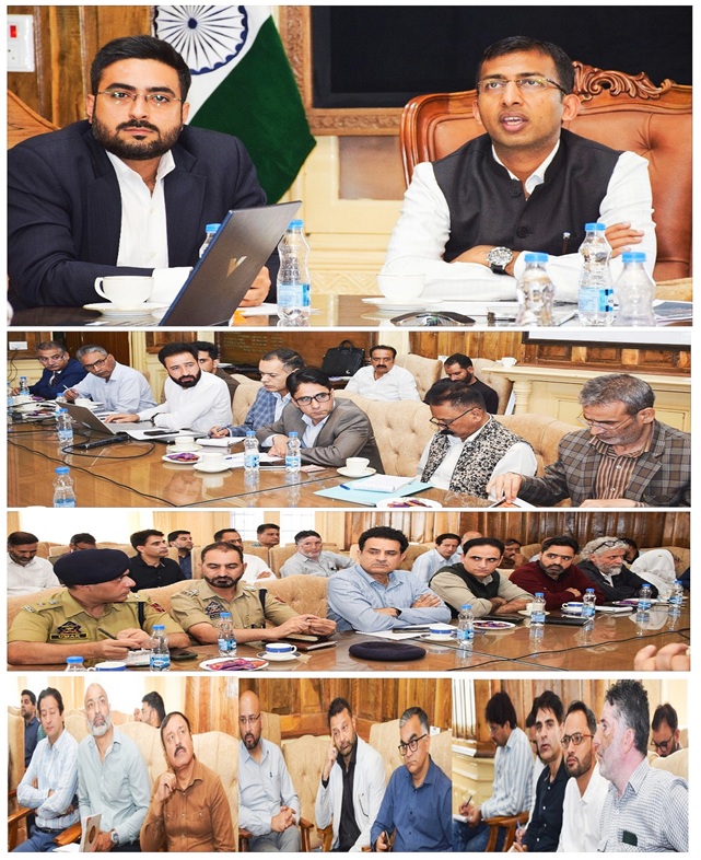 Div Com Kashmir directs for full proof arrangements for 3rd Edition of Kashmir Marathon