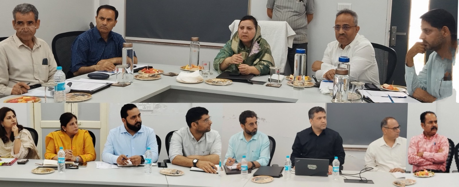 Sakeena Itoo reviews performance of Samagra Shiksha