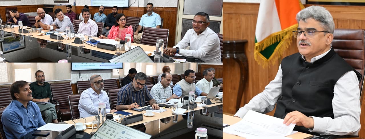 'Chief Secy assesses framework of Draft J&K EV Policy 2026'
