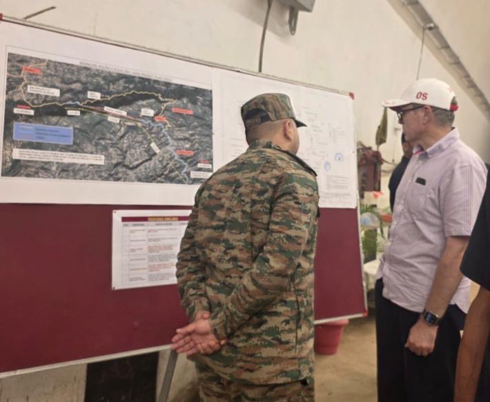 'CM Omar Abdullah inspects progress of Sungal Tunnel'