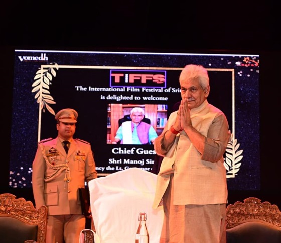 Cinema is a powerful medium to nourish social-cultural ethos & advance human values: LGManoj Sinha