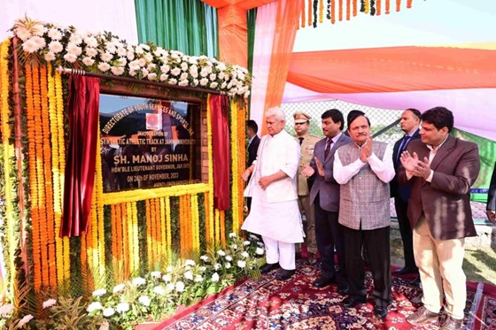 National School Games provide the launching platform for young sporting talents: LG Manoj Sinha