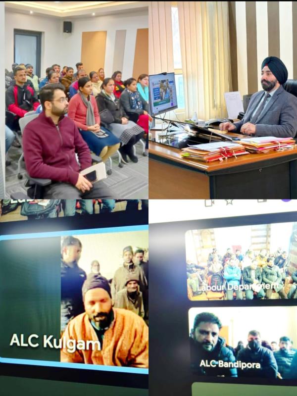 Labour Commissioner emphasizes upon the Labourers, the significance of being aware of their rights 