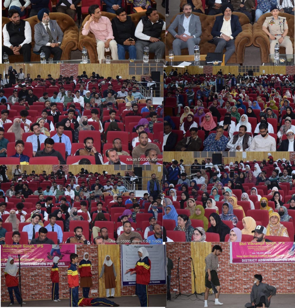 'Comm Secretary I&C Vikramjit Singh visits Pulwama, attends mega event under NMBA'