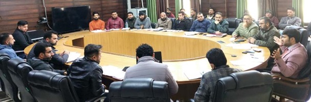 DC Kishtwar asks to ensure 100 percent completion of the targeted works