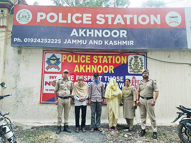 'Police busts alleged Sex racket in Jammu'