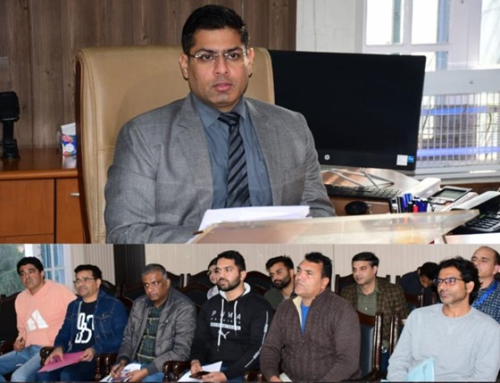 DC Rajouri direct officers to intensify efforts to ensure expeditious completion of distribution process of APVC Cards