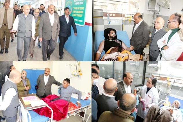 Dy CM Surinder Choudhary visits GMC Jammu, issues directions