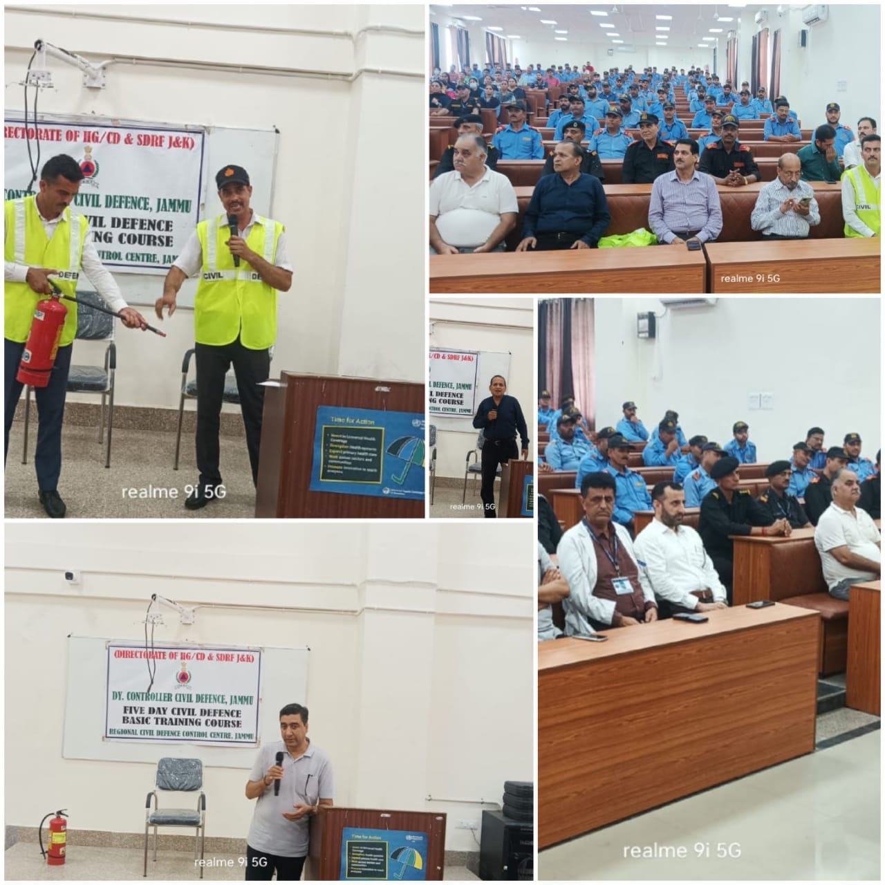 5 days advance training for Security of GMC Jammu