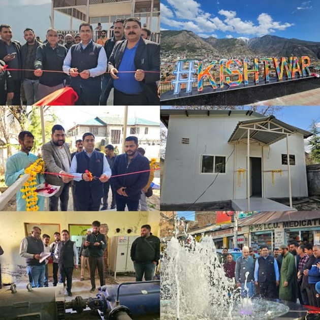 DC Kishtwar inaugurates Selfie Point at the historical Qilla Top