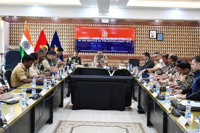 IGP Kashmir underlines need to bolster synergy among all security and intelligence agencies 