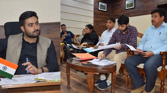 DC Budgam calls for timely completion of projects under Health, Education, PDD and Jal Shakti sectors 