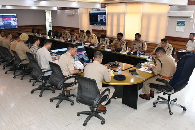 IGP Kashmir chairs security review meeting
