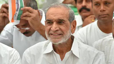 'Ex-Congress MP Sajjan Kumar, serving Life Term for 1984 Riots, Dies at 80'