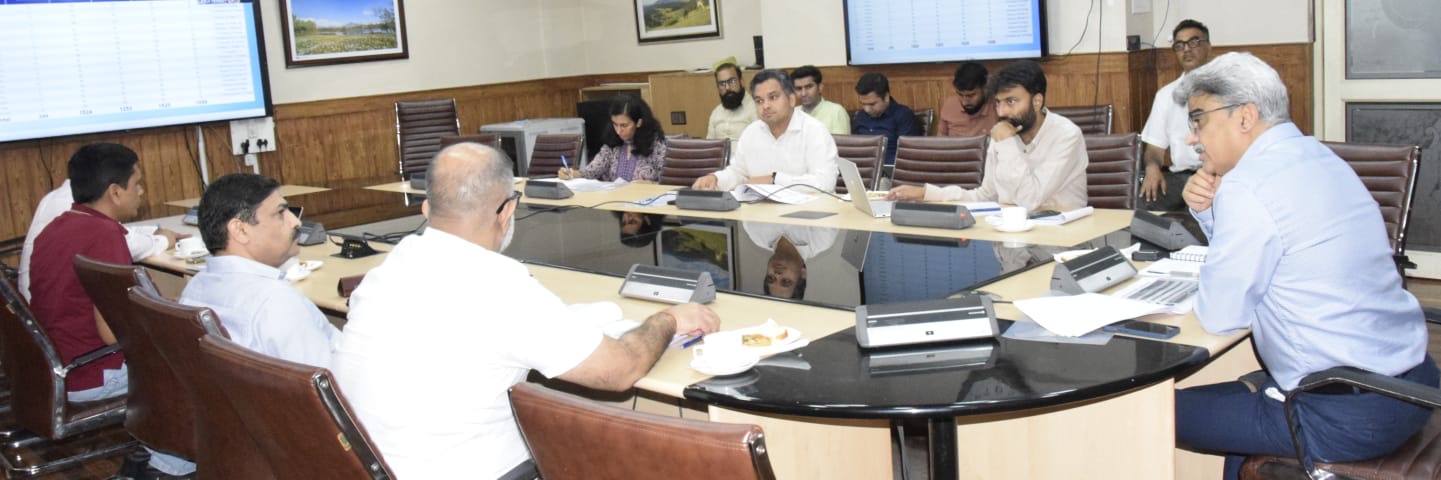 Chief Secretary J&K exhorts officers to create errorless land records