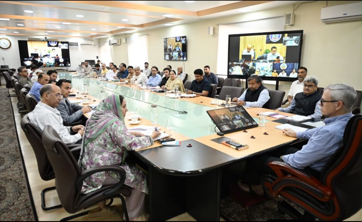 'CM Omar Abdullah issues directions to Health Dept Officers'