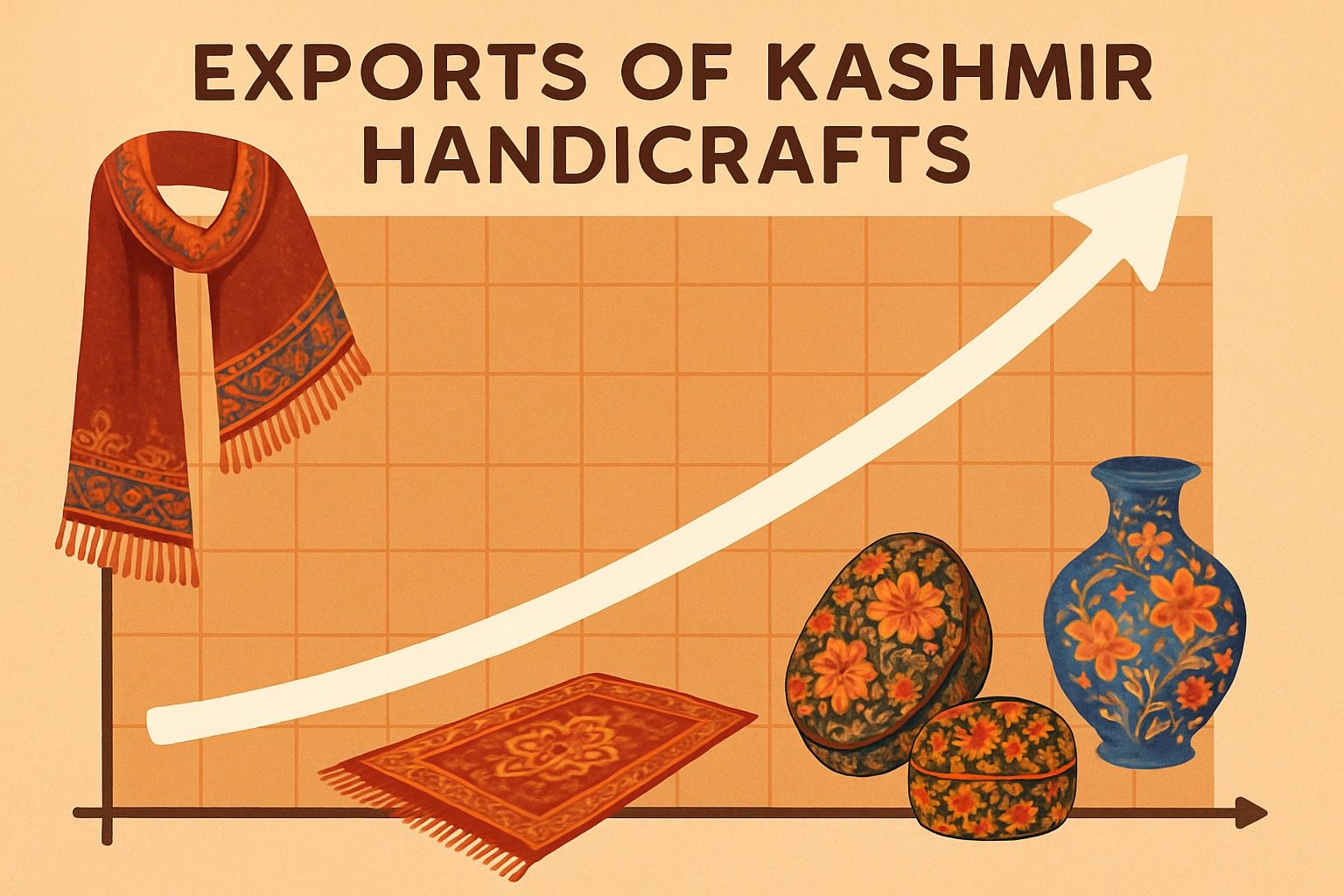 Export of Kashmir handmade products nearly triple in Q1 CFY, cross ₹300 Cr