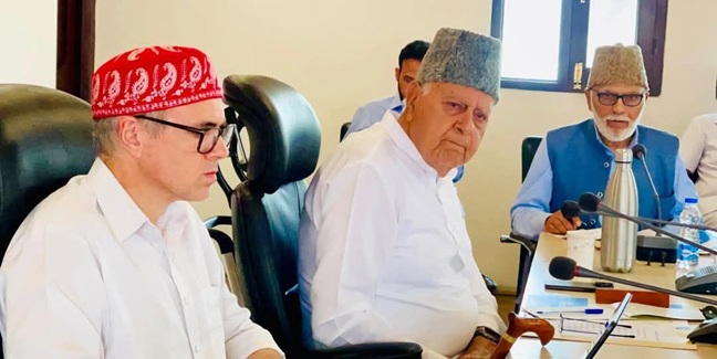 Protests for restoration of J&K Statehood will continue:  Dr. Farooq Abdullah