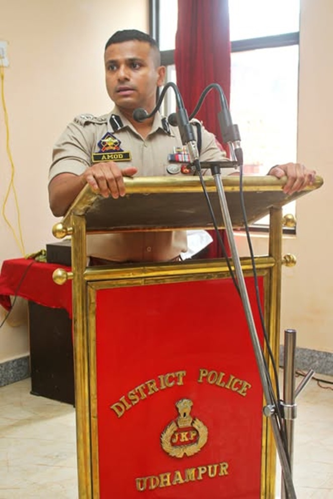 SSP Udhampur briefs Police Officers of District Udhampur for Shri Amarnath Ji Yatra Duty