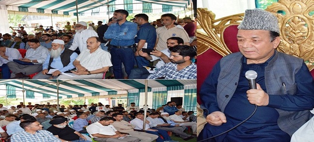Speaker emphasizes for timely completion of projects and responsive governance