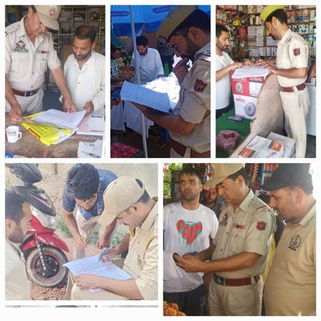J&K: Police conducts inspection of SIM Vendors to Curb SIM Misuse
