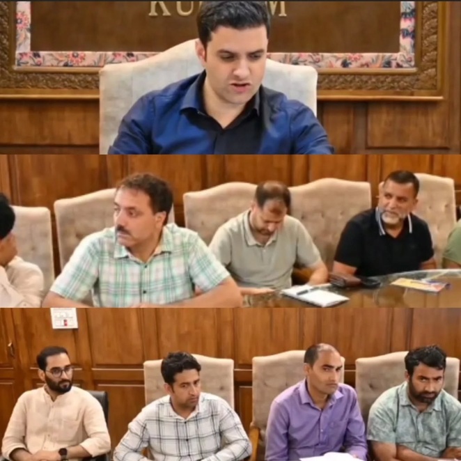 DDC Kulgam urges inter-departmental coord to ensure water availability 