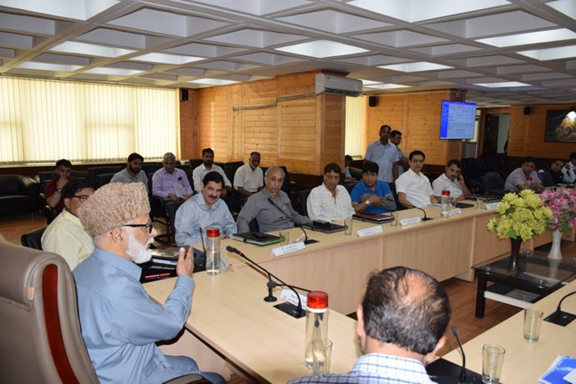 Ali Mohammad Sagar chairs meeting of Committee on Public Undertakings