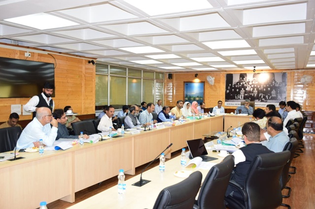 Ali Mohd Sagar chairs meeting of Committee on Public Undertakings, Committee directs for PWD initiatives