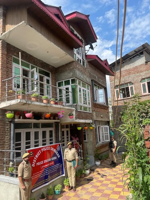 Srinagar Police continues crackdown on Drug Peddlers 