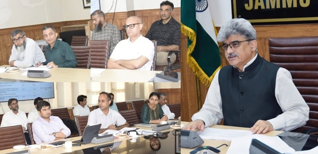 CS, Atal Dulloo  chairs a high-level meeting to review progress on Inland Water Transport 