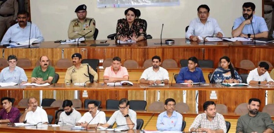 DC Udhampur reviews Action Taken on Chief Secretary's directives 