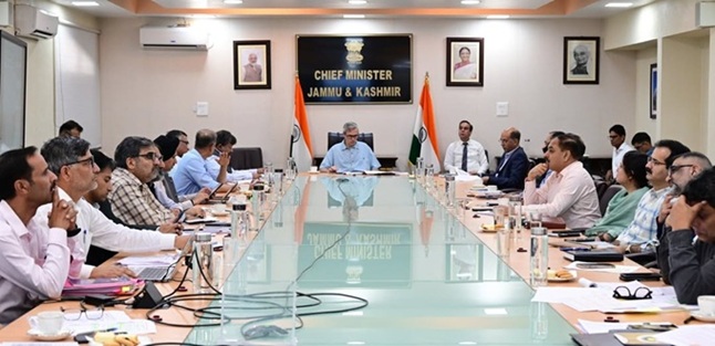 CM Omar Abdullah chairs meeting to review District Capex Budget, CDF Scheme