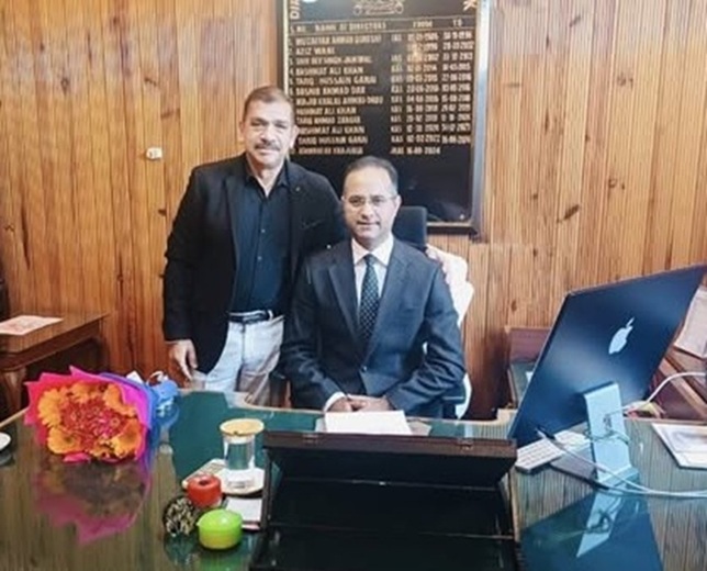 Shahid Saleem takes over Director Hospitality and Protocol J&K
