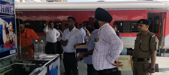 Intensive inspection of Jammu Railway Station being taken during the Festivals: SDCM