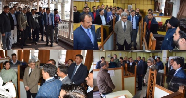 'Atal Dulloo joins  back as Chief Secretary of J&K: Interacts with Employees  '