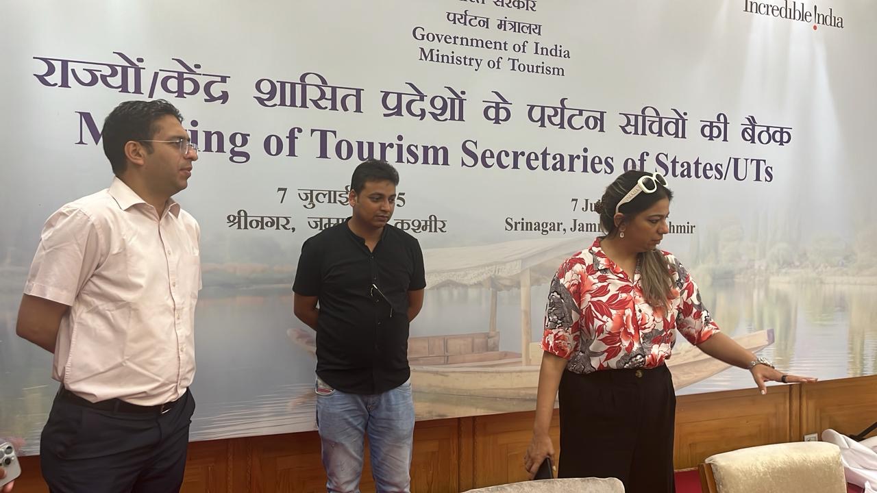 'J&K to host maiden National Tourism Secretaries’ Conference on July 7, 8  ; Union Tourism Minister , Tourism Heads of States to participate '