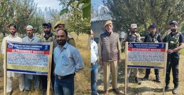 Properties worth around Rs 1 crore belonging to two UAPA accused attached in J&K