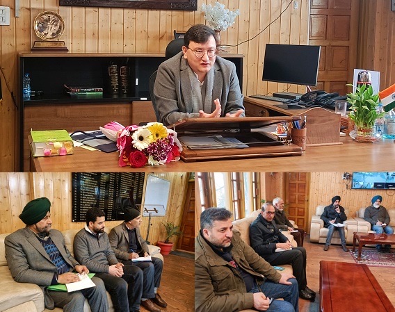 LG's upcoming visit to Baramulla;  Minga Sherpa  chairs preparatory meeting