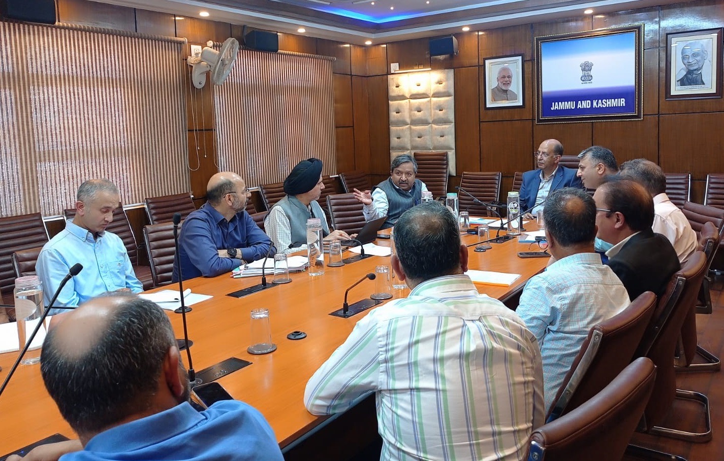 Advisor Nasir Wani meets KCCI delegation