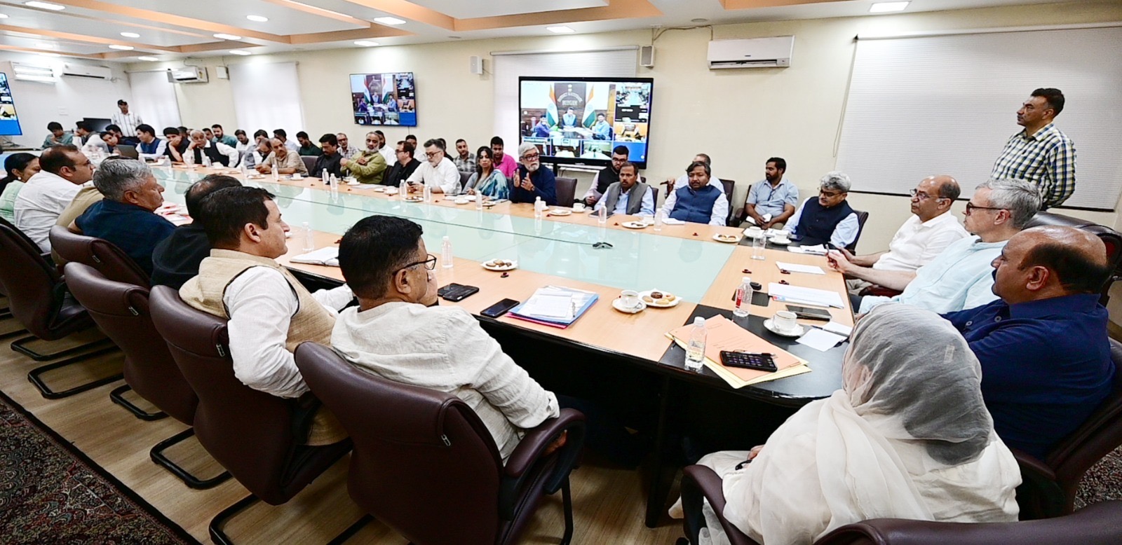 CM Omar Abdullah chairs high-level meeting to finalize Muharram arrangements, announced the appointment of a Secretary-level Nodal Officer