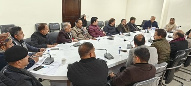 'BJP MLAs holds meeting ahead of J&K Assembly’s Budget Session'