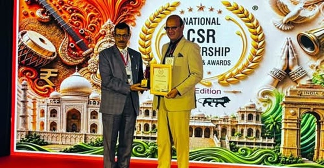 J&K Bank conferred “Best Corporate Social Responsibility Overall Practices” award at 13th National CSR Leadership Congress