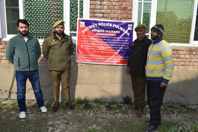 J&K Police attach property worth lakhs in NDPS case 