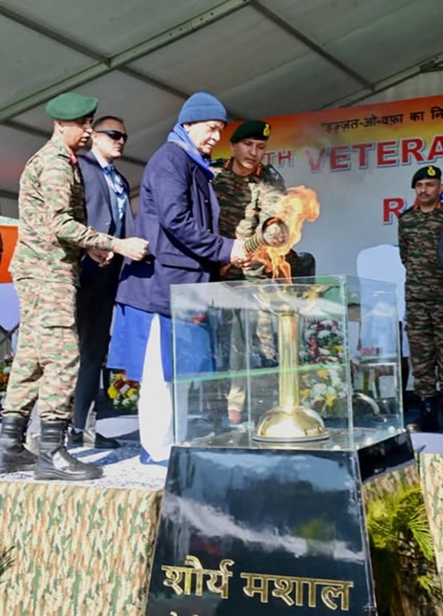 Armed Forces Veterans shaped the destiny of our great nation: LG Manoj Sinha