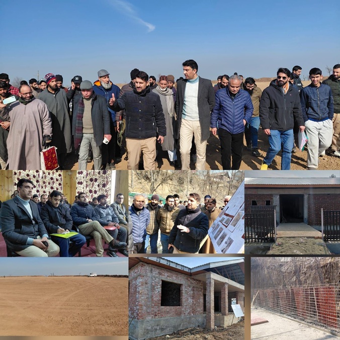 Secy RDD Asad Aijaz conducts tour of Budgam district