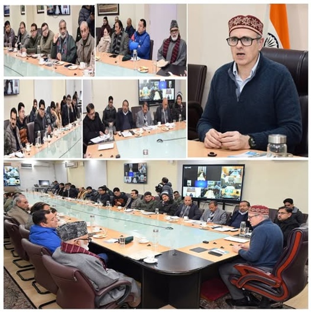 CM assures MLAs  for equitable development across Jammu and Kashmir